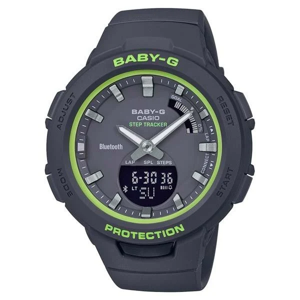 Reloj CASIO con luz LED para mujer BSA-B100SC-1AJF BABY-G