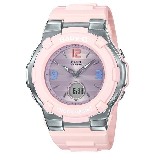 Reloj Baby-G BGA-1100TR-4BJF para mujer con horario mundial y 48 ciudades