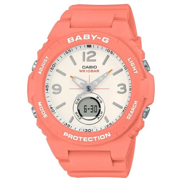 Reloj CASIO BGA-260-4AJF BABY-G con hora mundial para mujer
