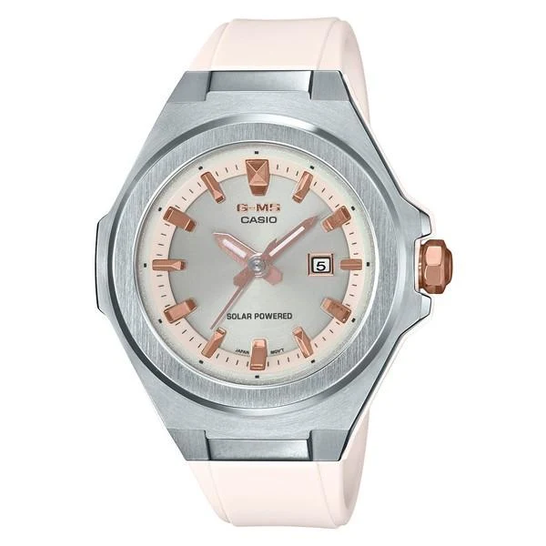 Reloj solar CASIO Baby-G MSG-S500-7AJF con hora mundial para mujer