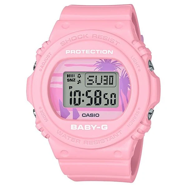 Reloj CASIO Baby-G Beach Colors rosa pastel para mujer BGD-570BC-4JF