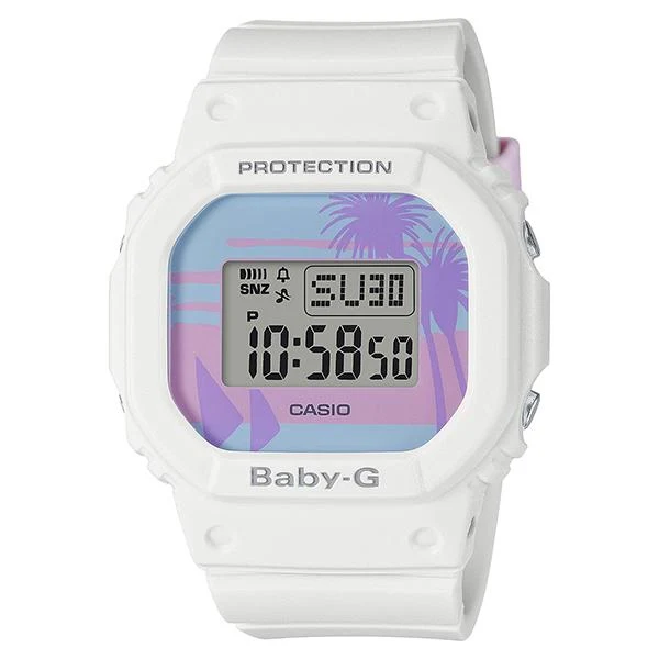 Reloj CASIO Baby-G Beach Colors blanco para mujer BGD-560BC-7JF