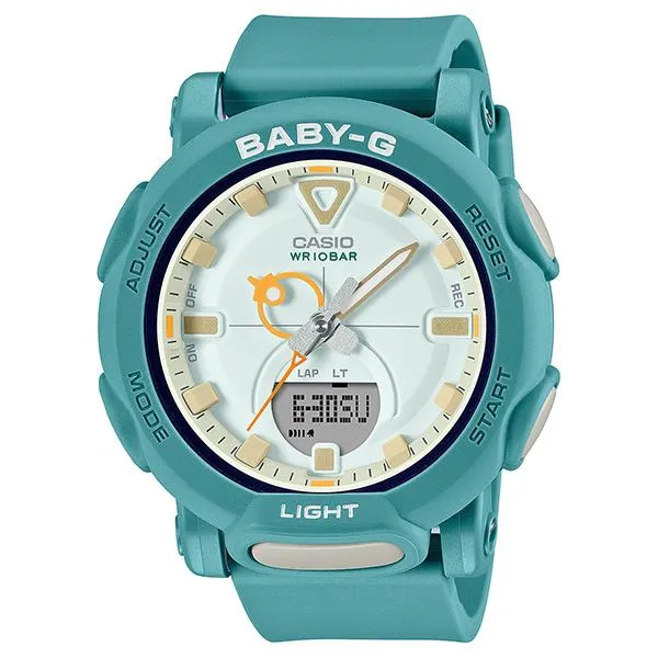 Reloj CASIO BABY-G Retro Pop Color Turquesa Verde para Mujer BGA-310RP-3AJF