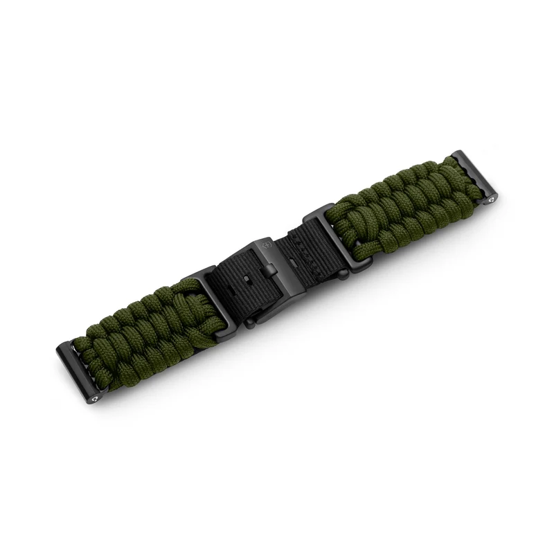 Victorinox Handwoven Paracord 21mm Green Watch Strap D1 V.60048