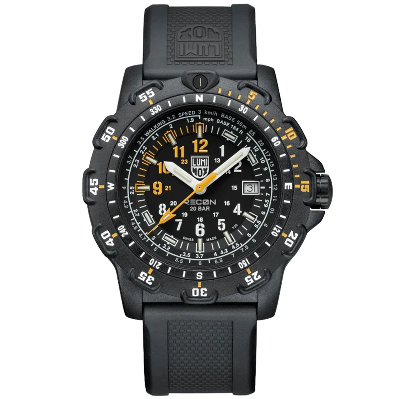 Luminox RECON 45mm Black Dial Rubber Mens Quartz Watch XL.8825.H.2