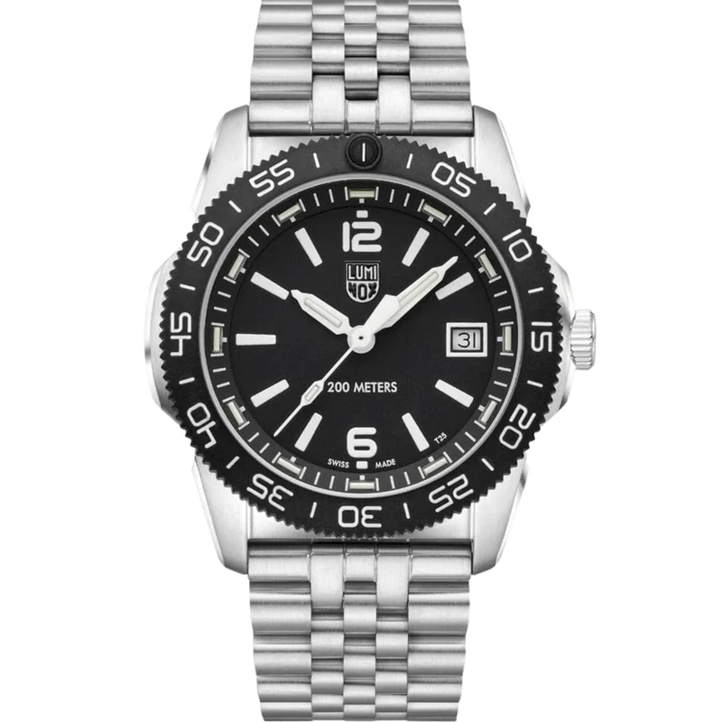 Luminox Pacific Diver 39mm Black Dial Steel Mens Quartz Watch XS.3122M.1