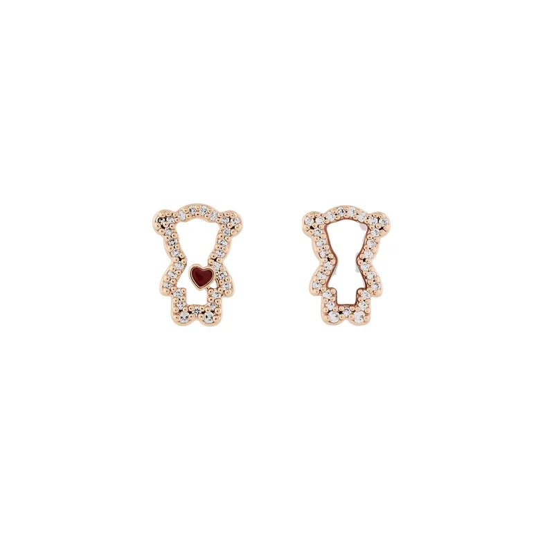 Emporio Armani Sentimental Teddy Bear Stainless Steel Women's Earrings EGS3352221