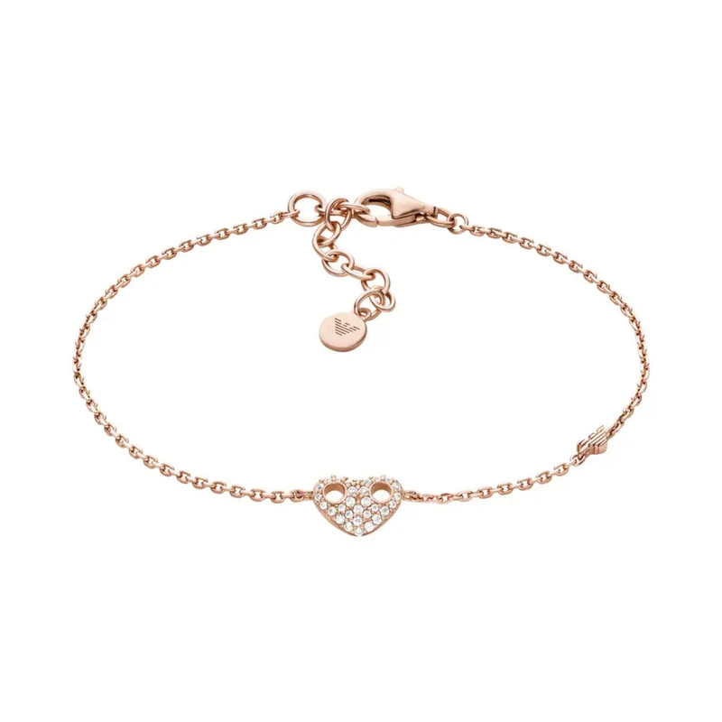 Emporio Armani Sentimental Marina's Love Sterling Silver Women's Bracelet EG3649221