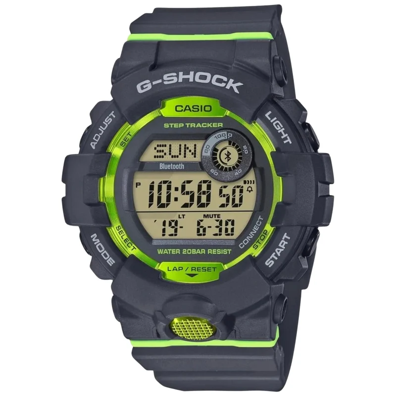 Casio G-Squad Quartz Digital Resin Strap Men's Watch GBD-800-8ER