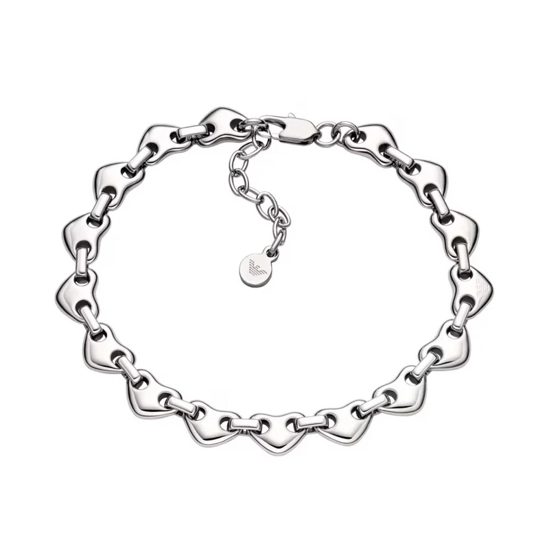 Emporio Armani Sentimental Marina's Love Silvery Women's Bracelet EGS3335040