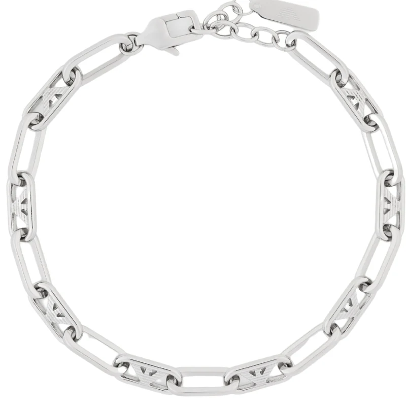 Emporio Armani Stainless Steel Chain Men's Bracelet EGS3249040