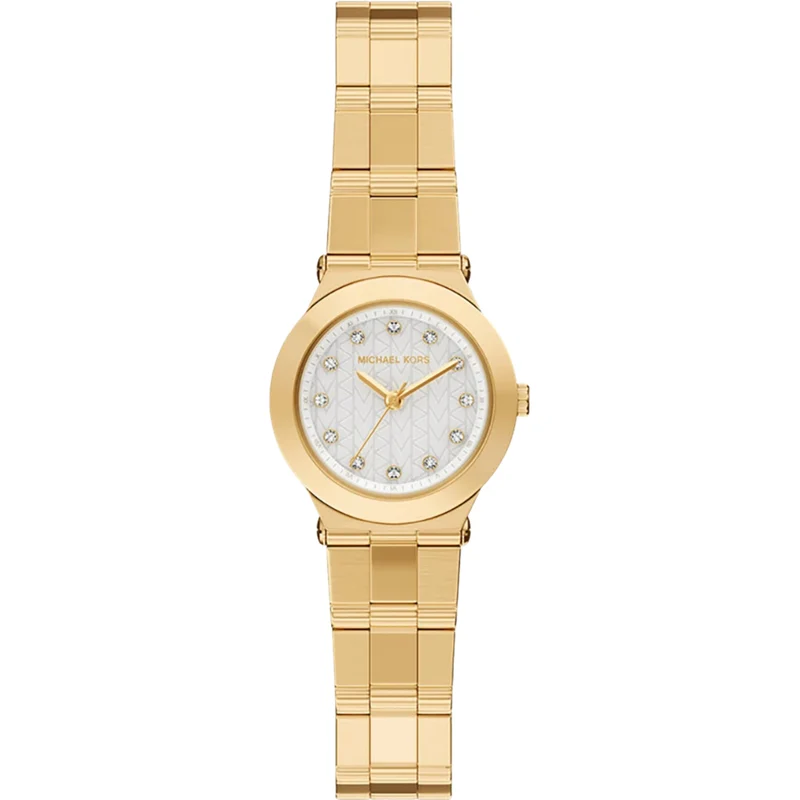 Michael Kors Billie 26mm White Mother of Pearl Dial Steel Ladies Quartz Watch MK7567