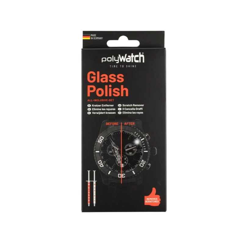 POLYWATCH Diamond Polish Scratch Remover for Glass Watch Crystals PW002
