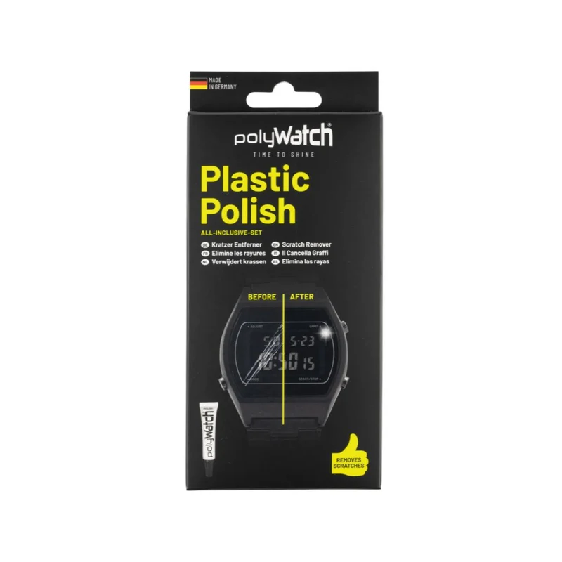 POLYWATCH Polish Scratch Remover For Plastic Watch Crystals PW003