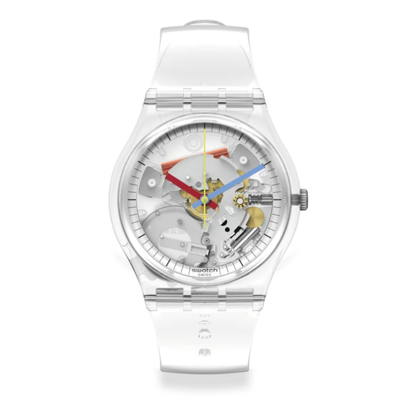 Swatch CLEARLY GENT Original Watch SO28K100-S06