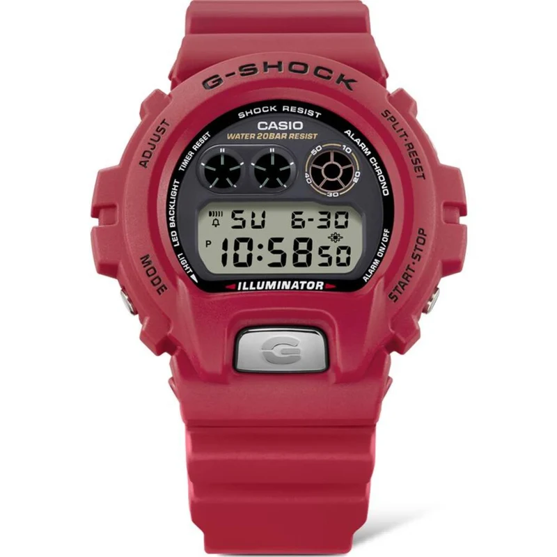 Casio G-Shock 30th Anniversary Red Digital Resin Strap Men's Watch DW-6900TR-4ER