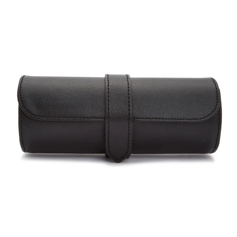 WOLF Roadster Triple Black Watch Roll 477856