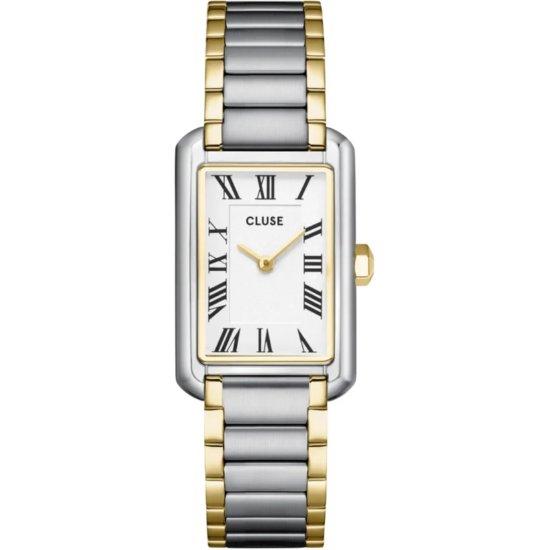 CLUSE Belisenna Quartz White Dial Steel Strap Women's Watch CW15003