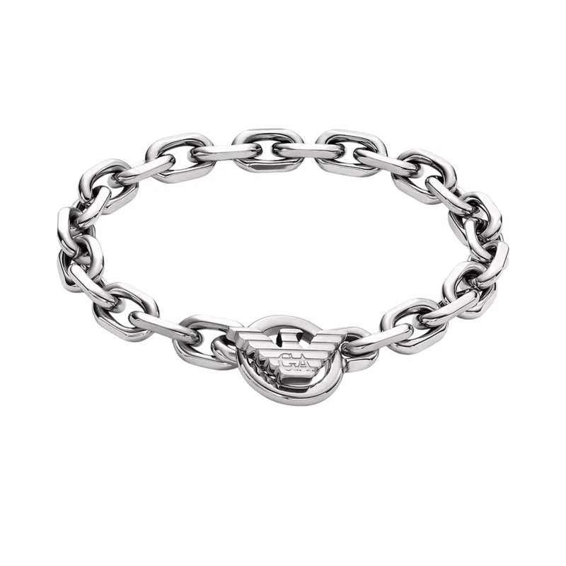 Emporio Armani Stainless Steel ID Men's Bracelet EGS3236040
