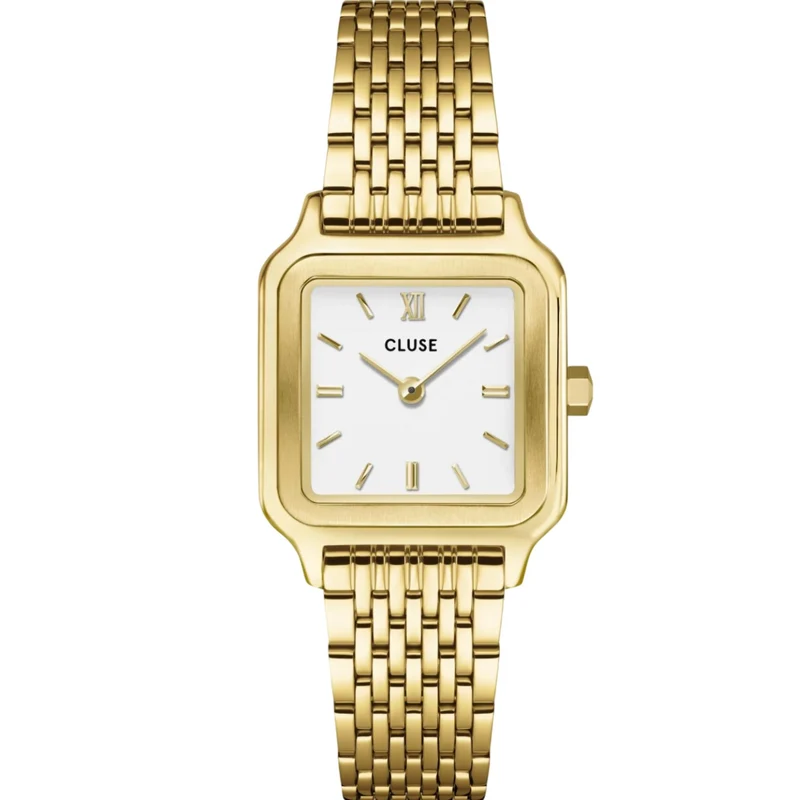 CLUSE Gracieuse Petite Quartz White Dial Steel Strap Women's Watch CW11815