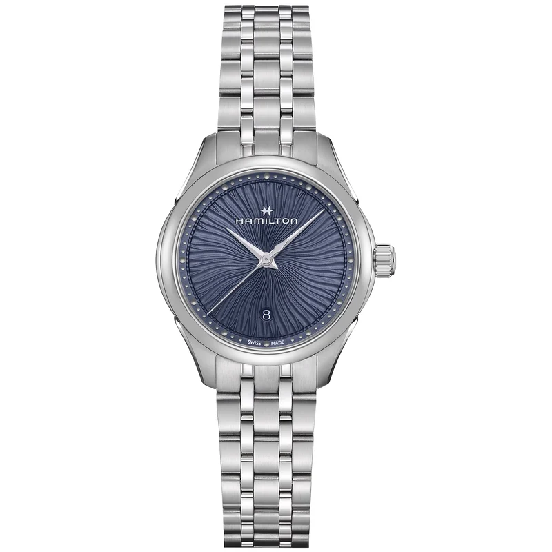 Hamilton Jazzmaster 30mm Blue Dial Steel Ladies Quartz Watch H32231140