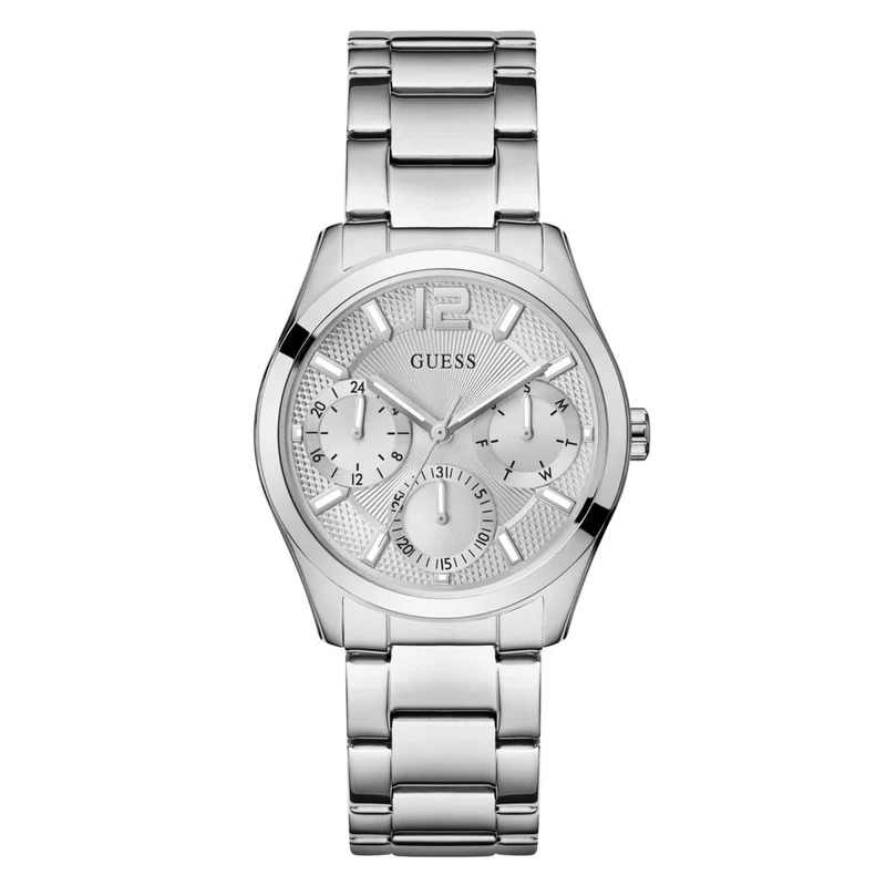 Guess Zoe Silver Dial Stainless Steel Strap Women's Watch GW0760L1