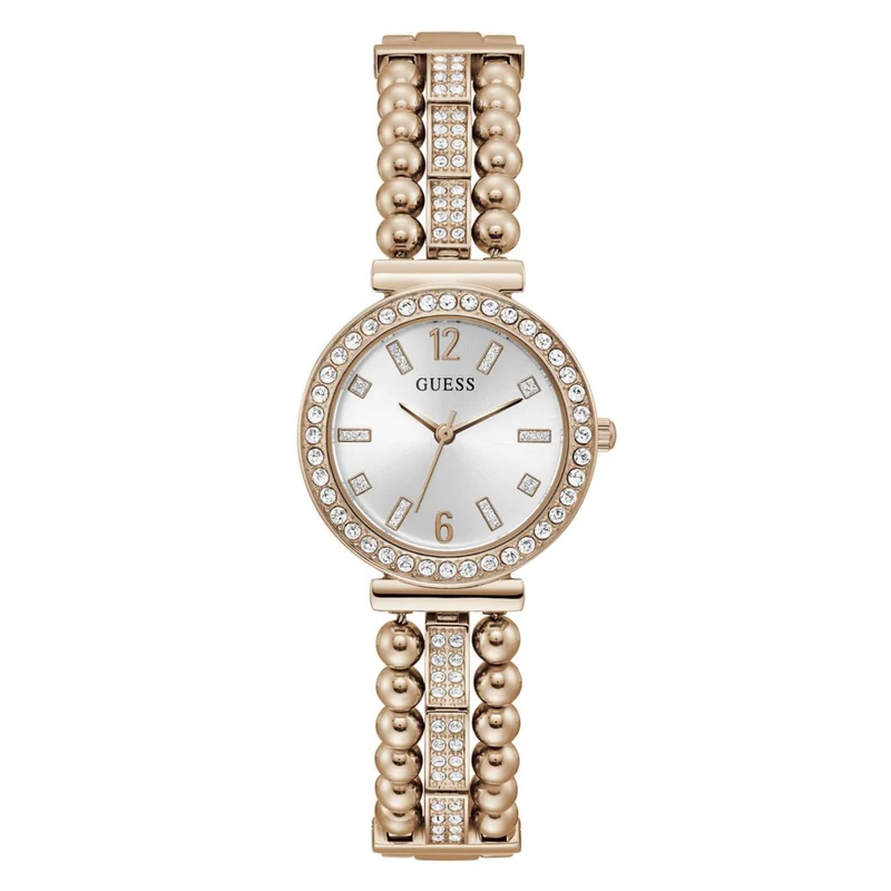 Guess Gala White Dial Stainless Steel Strap Women's Watch GW0401L3
