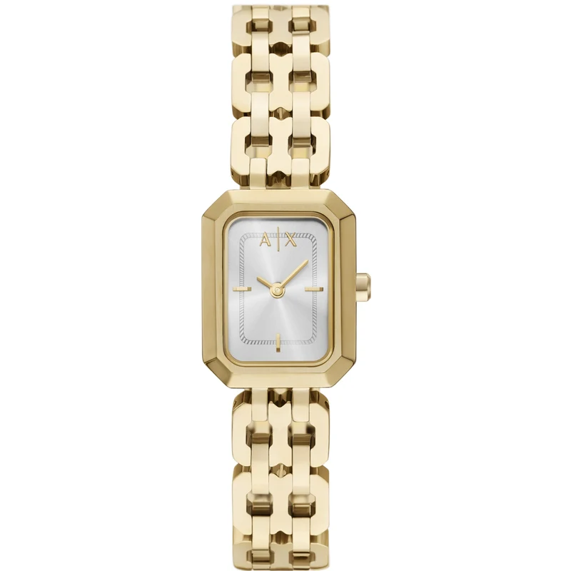 Armani Exchange Faye 27mm Silver Dial Steel Ladies Quartz Watch AX5811