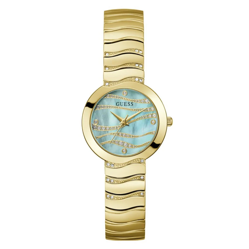 Guess Laguna Green Dial Stainless Steel Strap Women's Watch GW0871L2