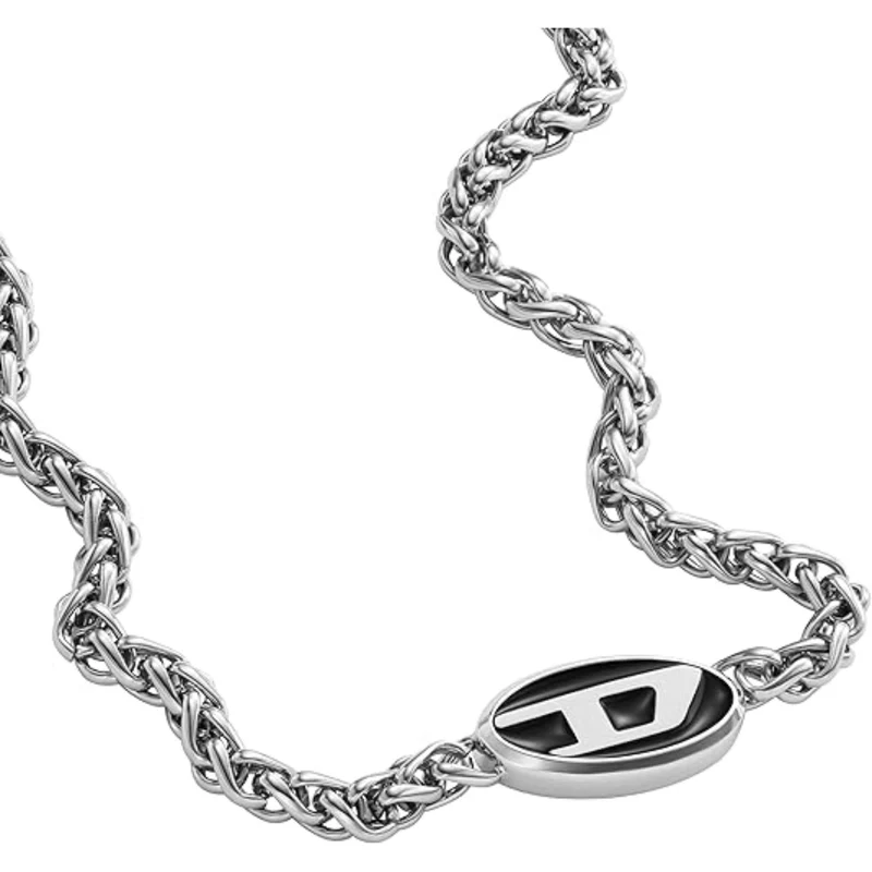 Diesel Stainless Steel Chain Necklace DX1470040