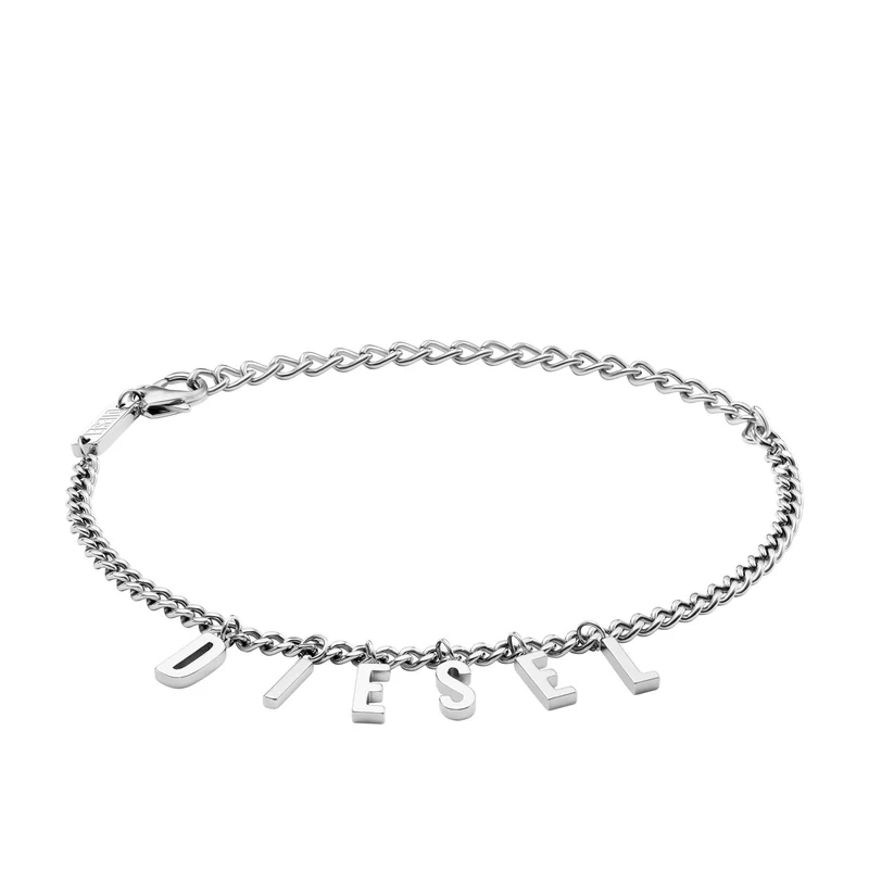Diesel Stainless Steel Chain Bracelet/Anklet DX1493040