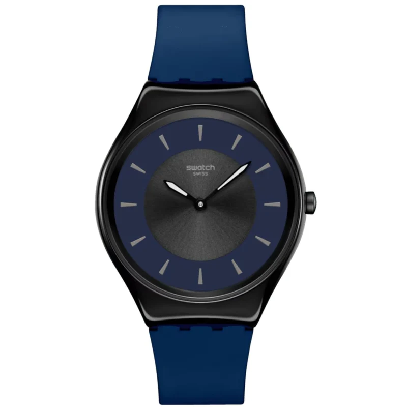 Swatch Duet At Dusk Black Dial Silicone Watch SYXB108