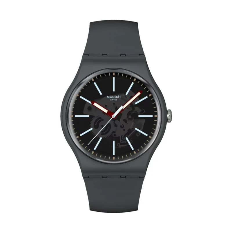 Swatch COBBLESTONE STREET Quartz Grey Dial Men’s Watch