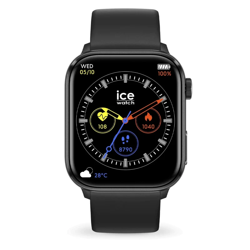 ICE Smart 2.0 Black 1.96 AMOLED Digital Watch 022535