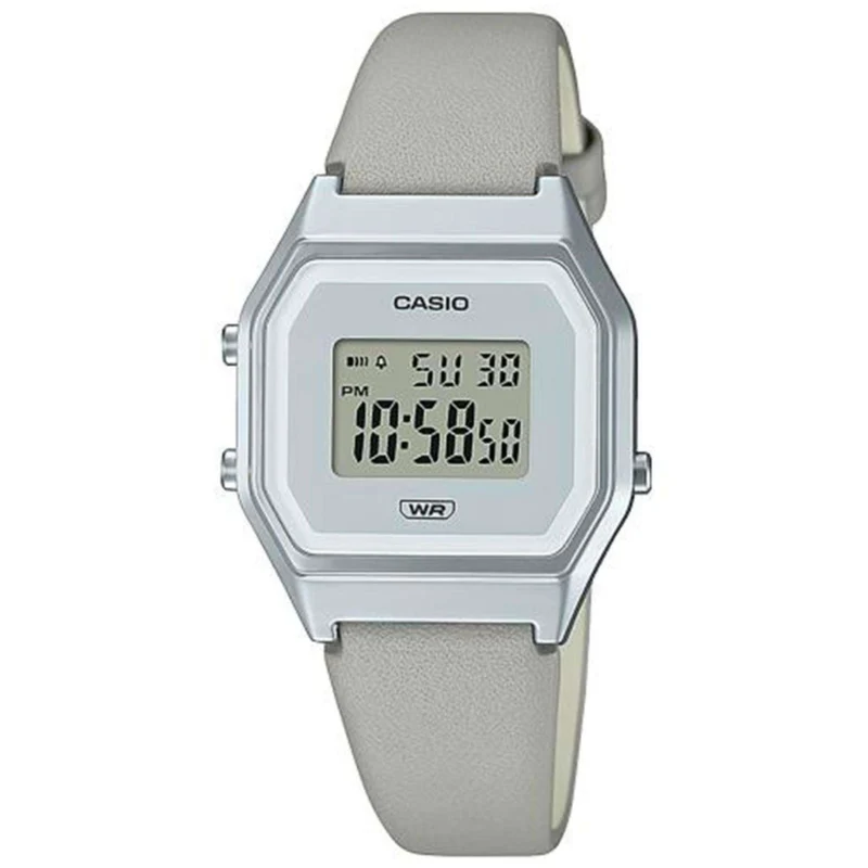 Casio Vintage Quartz Grey Ladies Watch LA680WEL-8EF