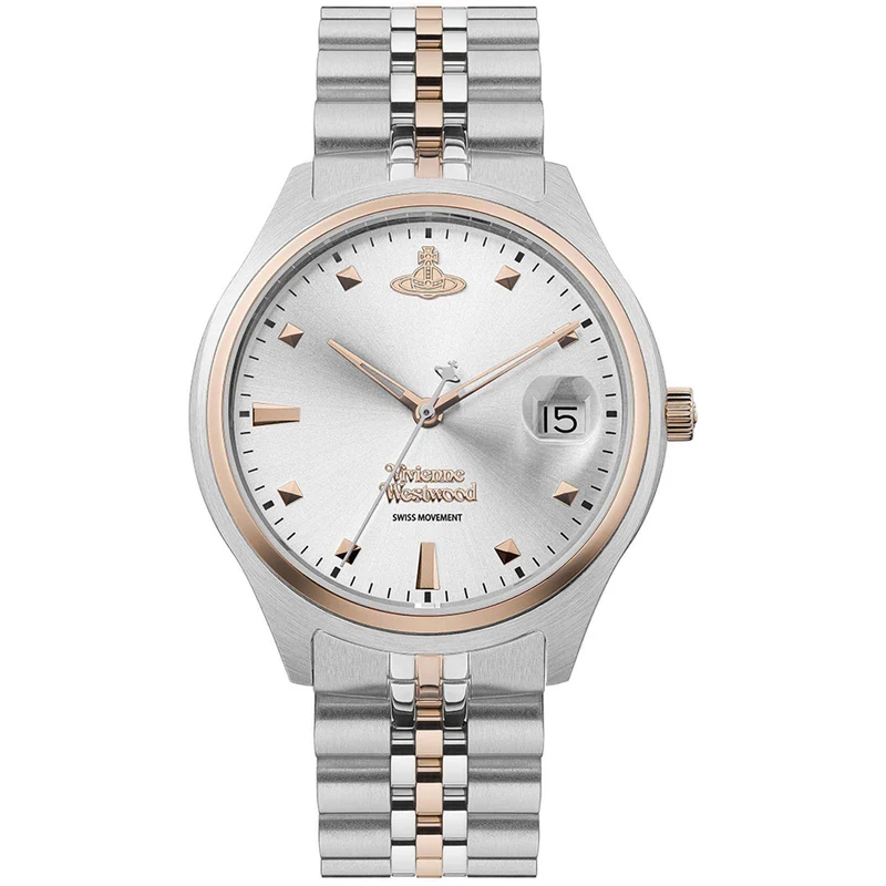 Vivienne Westwood Camberwell Quartz Silver Dial Stainless Steel Bracelet Ladies Watch VV261SLSR