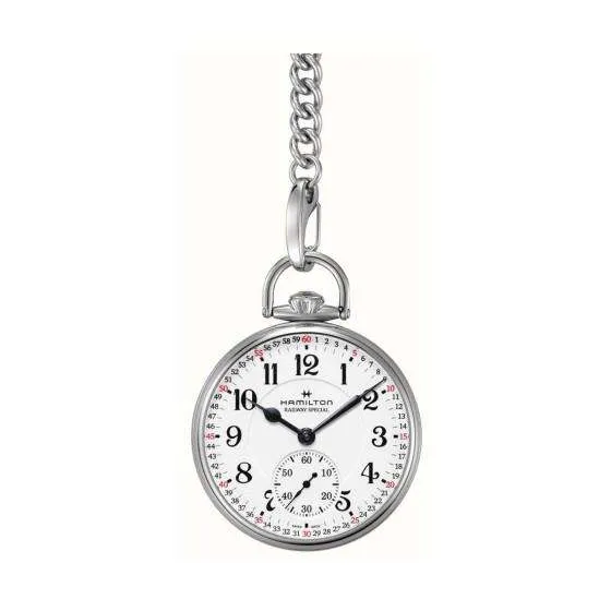 Hamilton American Classic 50mm Limited Edition Railroad Pocket Watch H40819110