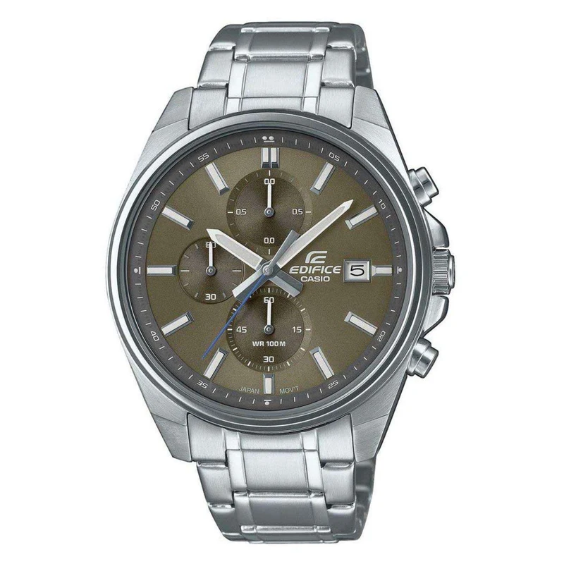 Casio Edifice Bronze Dial Steel Bracelet Mens Watch EFV-610D-5CVUEF