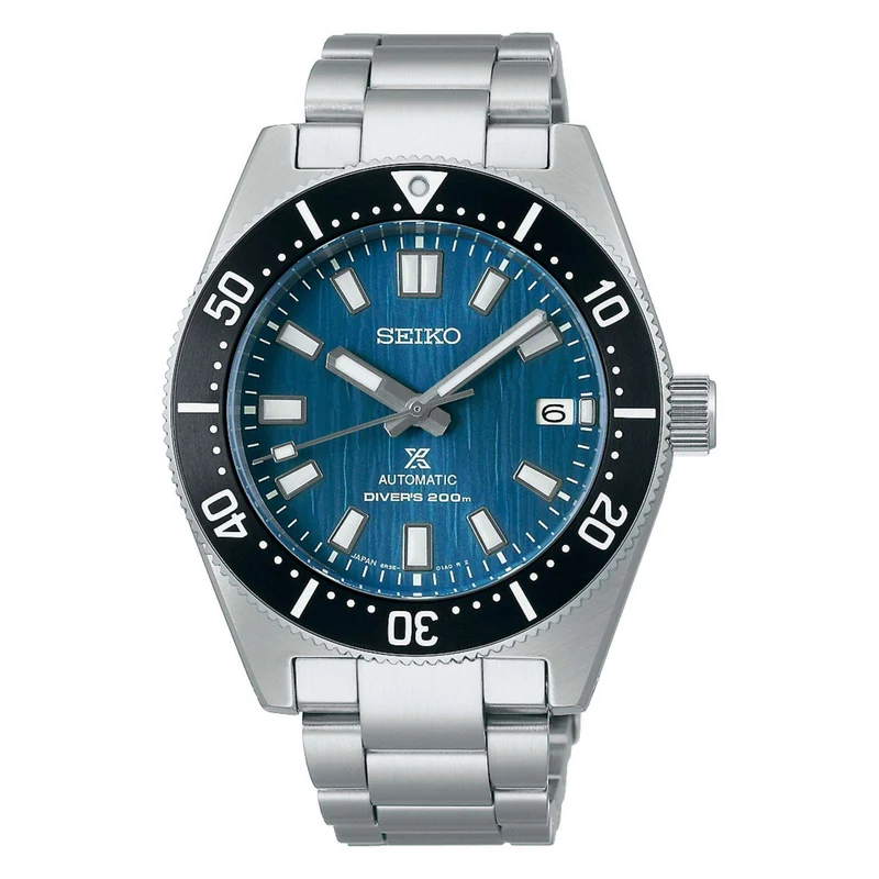 Seiko Prospex Save The Ocean Glacier 1965 Re-Interpretation Automatic Blue Dial Stainless Steel Bracelet Men’s Watch SPB297J1