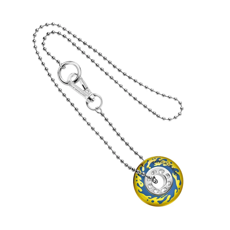 Calvin Klein Kija Spin Yellow Wheel Necklace KJJAJN090100