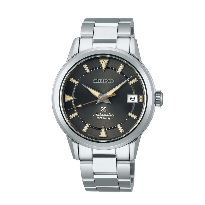 Seiko Prospex 1959 Alpinist Automatic Black Dial Stainless Steel Bracelet Men's Watch SPB243J1
