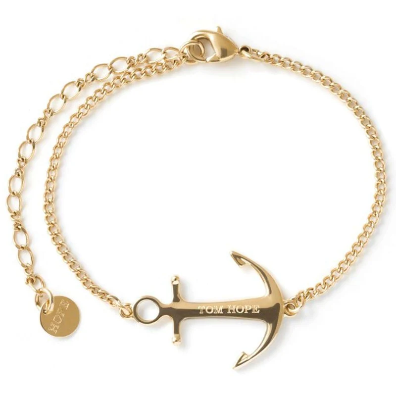 Tom Hope Gold-plated Saint Bracelet TM0331