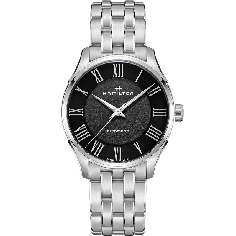 Hamilton Jazzmaster 40mm Black Dial Steel Mens Automatic Watch H42535130