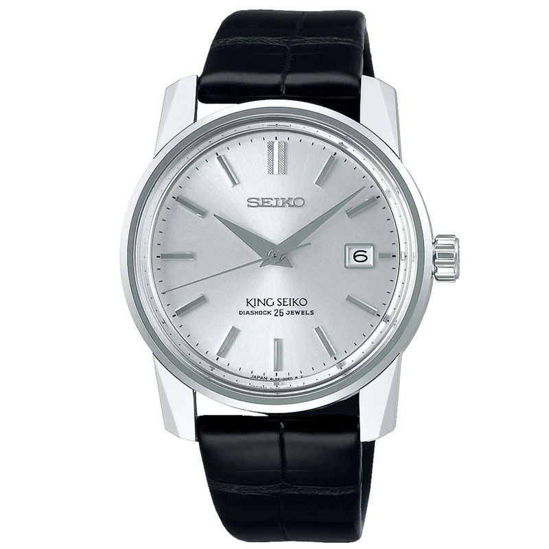 Seiko 'King Seiko' KSK Reissue 140th Anniversary Limited Edition Automatic Silver Dial Men's Watch SJE083J1