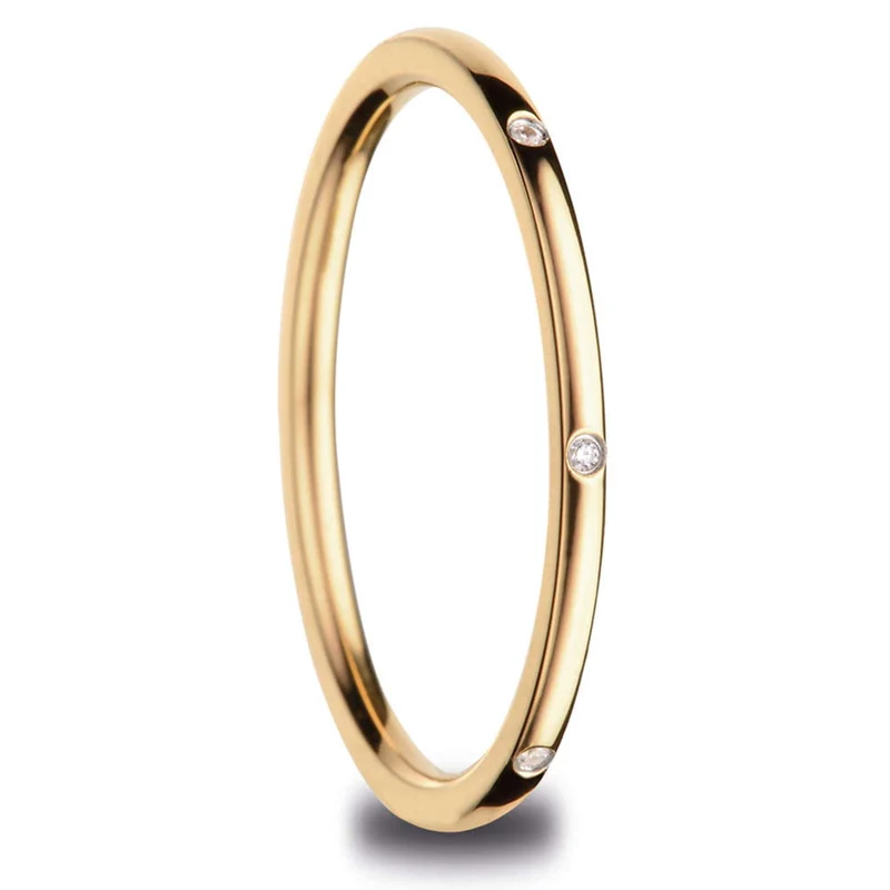 Bering Arctic Symphony Stainless Steel Ring 560-27-90