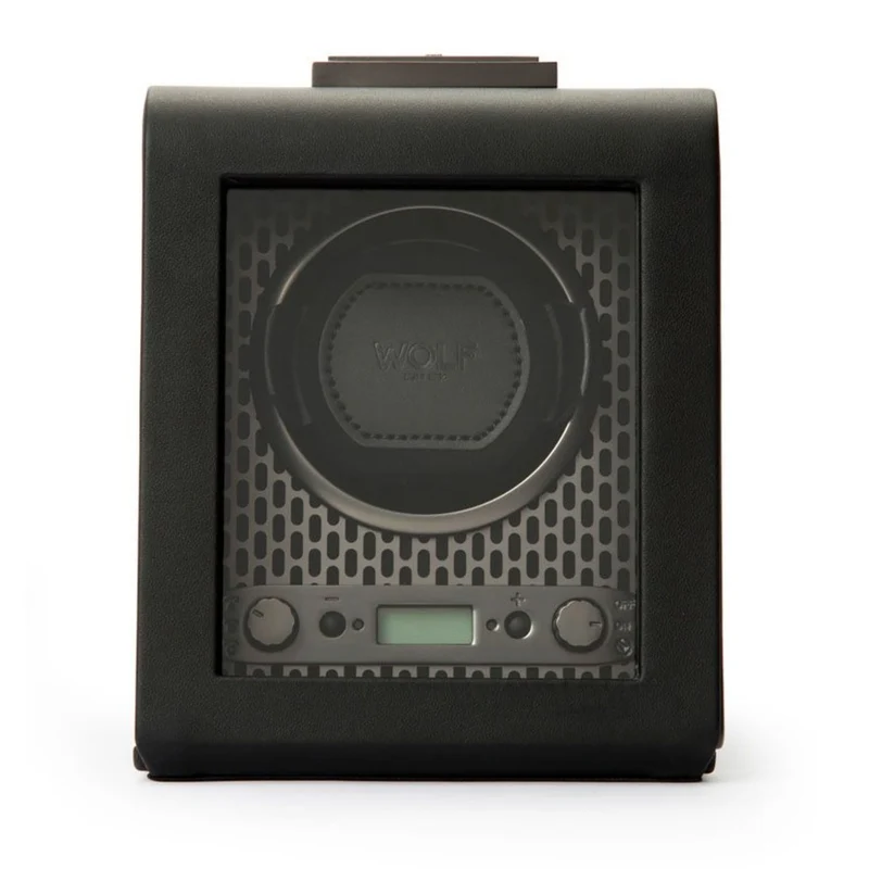 WOLF Axis Black Single Watch Winder 469103