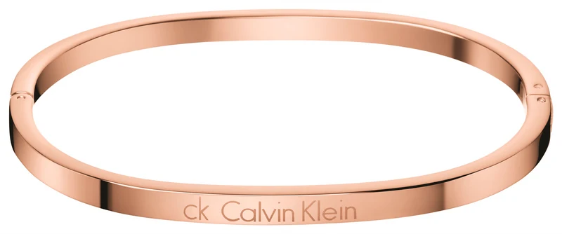 Calvin Klein Rose Gold Plated Hook Ladies Bangle KJ06PD10010S