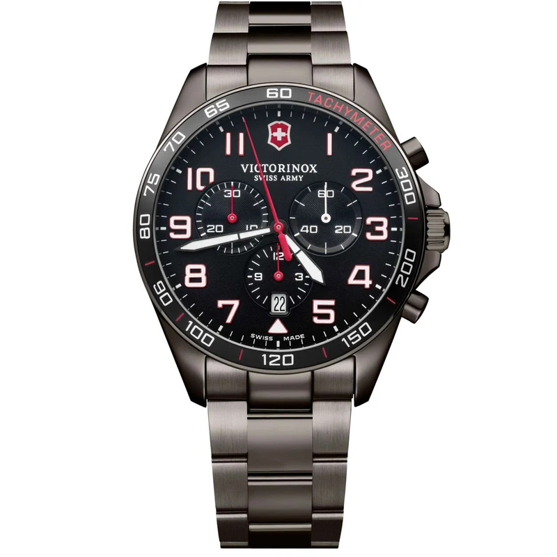Victorinox FieldForce Sport Chronograph Swiss Made Analogue Quartz Stainless Steel Men's Watch 241890