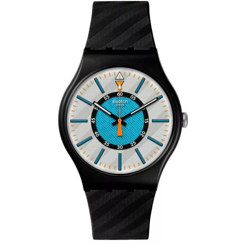 Swatch Good To Gorp Bioceramic Black Dial Silicone Watch SO32B119