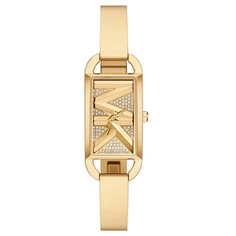Michael Kors MK Empire Gold-Tone Stainless Steel Gold Dial Women's Watch MK4840
